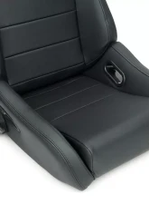 NRG Omega Reclinable Racing Seat                                     - RSC-750BK/BK L/R - Image 6